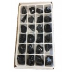 Obsidian Rough Stone Box - 24 Pcs
